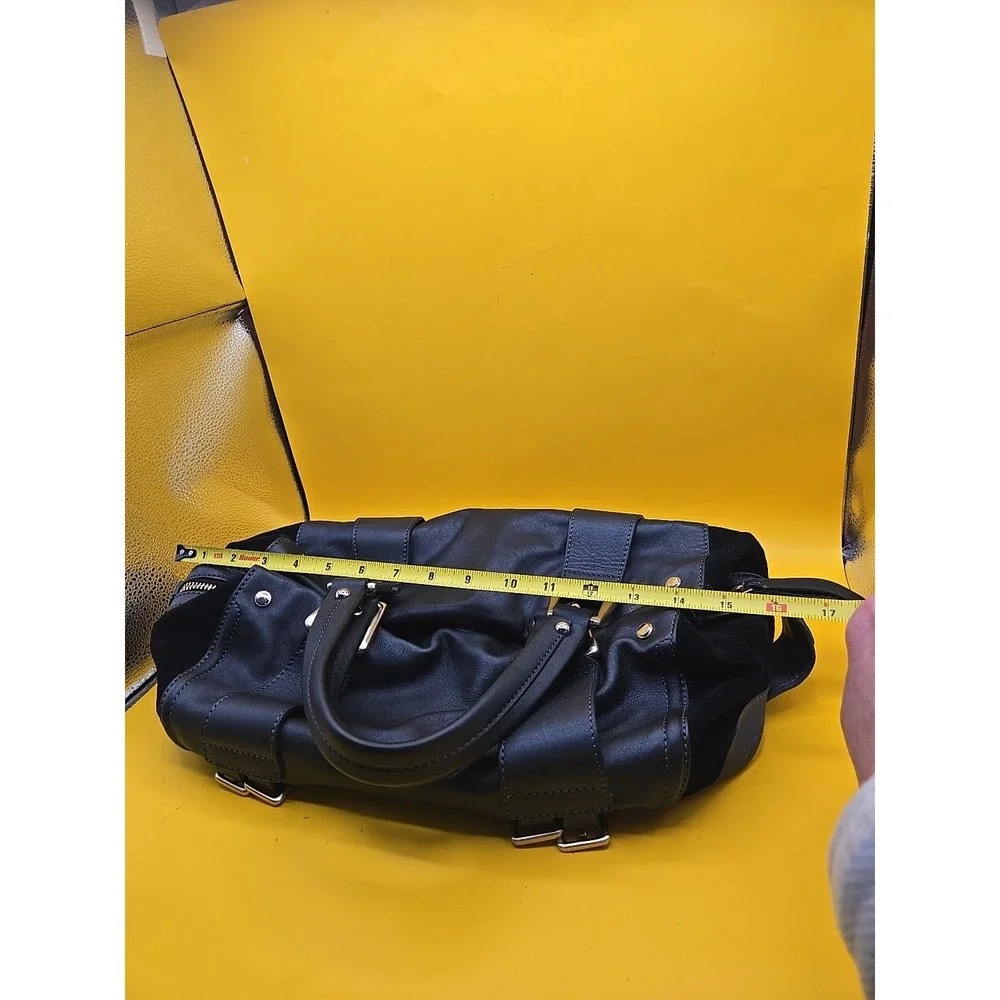 SKAP Handbag Black Leather Hobo Style Bag Excellent Condition!